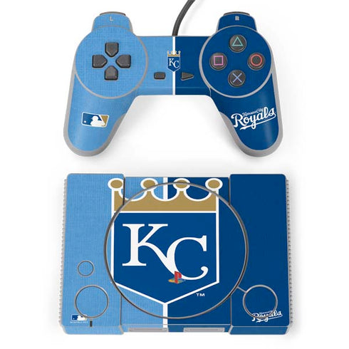 MLB Kansas City Royals Split PlayStation Classic Bundle Skin