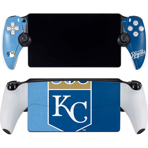 MLB Kansas City Royals Split PlayStation Portal Remote Player Skin