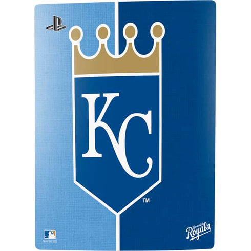 MLB Kansas City Royals Split PS5 Console Skin
