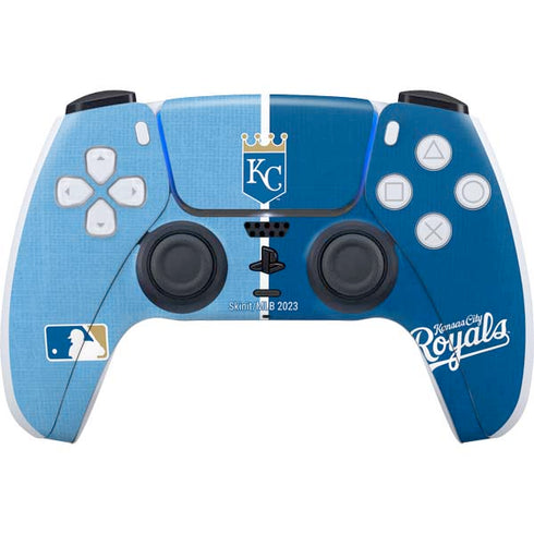 MLB Kansas City Royals Split PS5 Controller Skin