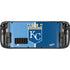 MLB Kansas City Royals Split Steam Deck Handheld Gaming Computer Skin