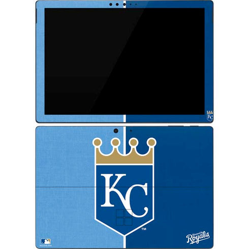 MLB Kansas City Royals Split Surface Pro 7 Skin