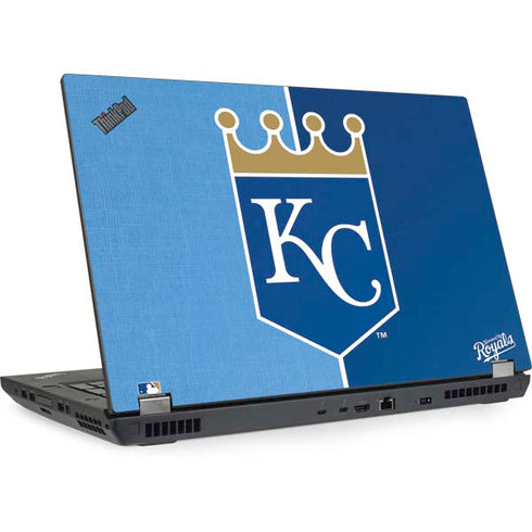 MLB Kansas City Royals Split Lenovo ThinkPad Skin