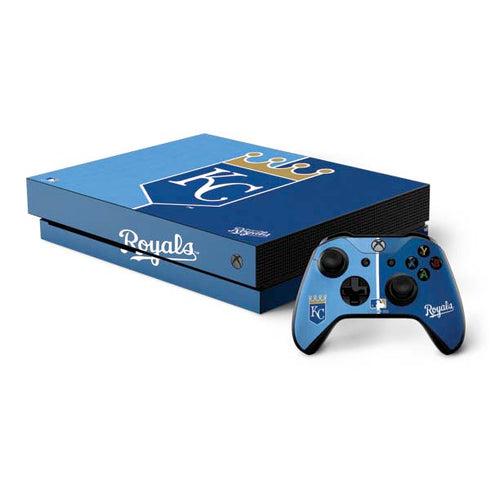 MLB Kansas City Royals Split Xbox One X Bundle Skin