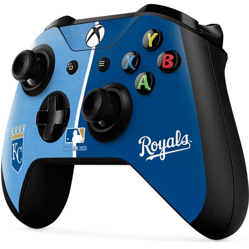 MLB Kansas City Royals Split Xbox One X Controller Skin
