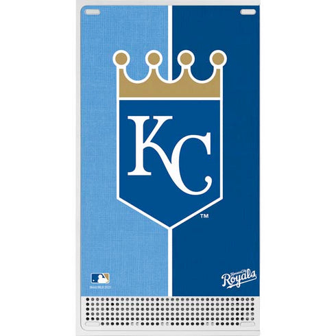 MLB Kansas City Royals Split Xbox Series S Console Skin