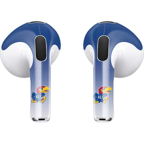 University of Kansas Jayhawks Apple AirPods (3rd Gen 2021) Skin