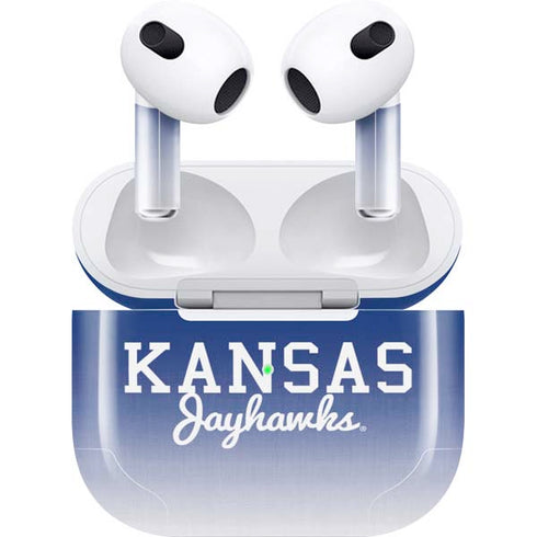 University of Kansas Jayhawks Apple AirPods (3rd Gen 2021) Skin