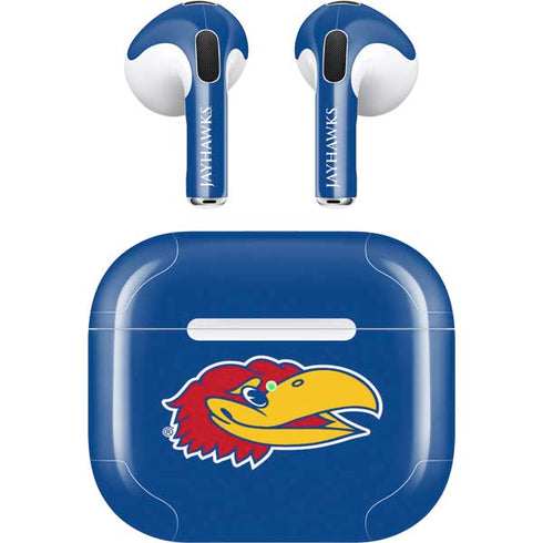 University of Kansas Jayhawks Digi Apple AirPods (3rd Gen 2021) Skin
