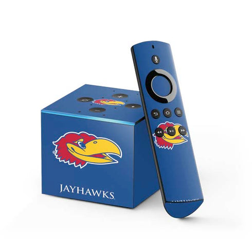 University of Kansas Jayhawks Digi Fire TV Cube Skin