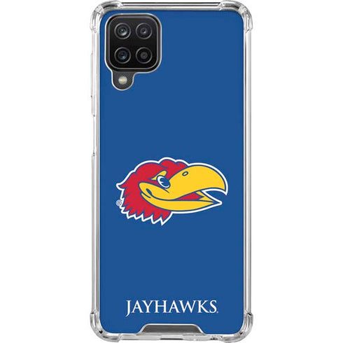 University of Kansas Jayhawks Digi Galaxy A12 Clear Case