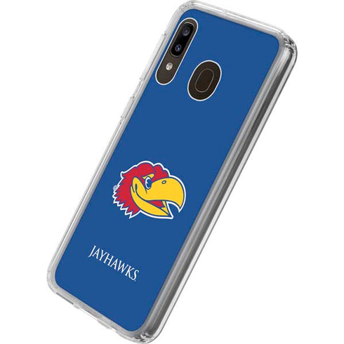 University of Kansas Jayhawks Digi Galaxy A20 Clear Case
