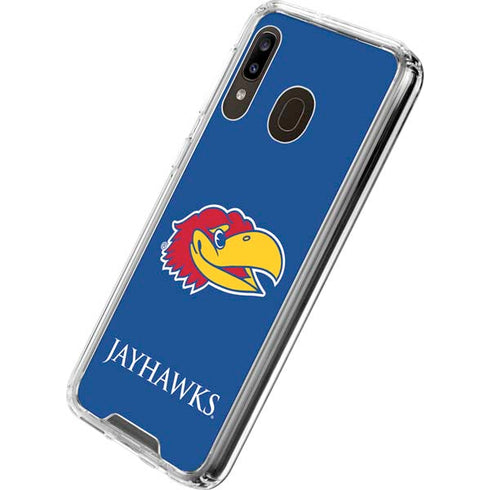 University of Kansas Jayhawks Digi Galaxy A30 Clear Case