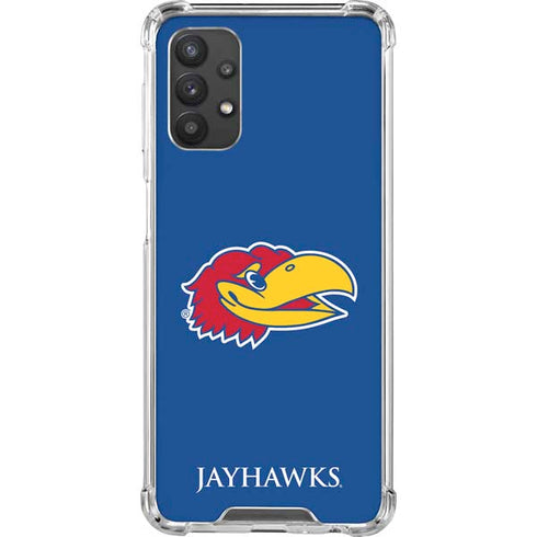 University of Kansas Jayhawks Digi Galaxy A32 5G Clear Case