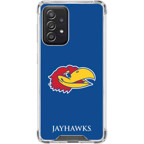 University of Kansas Jayhawks Digi Galaxy A52 5G Clear Case