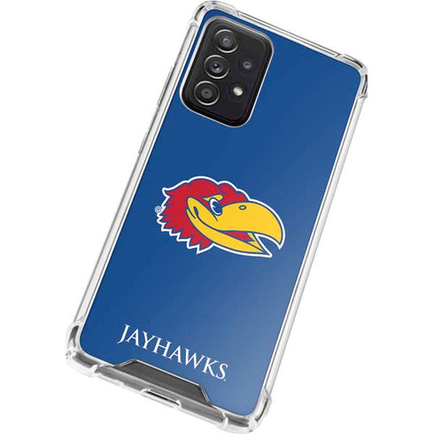 University of Kansas Jayhawks Digi Galaxy A52 5G Clear Case