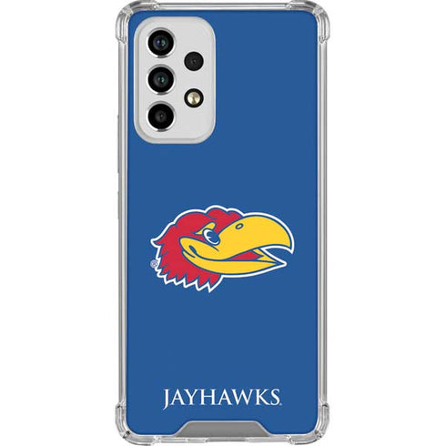 University of Kansas Jayhawks Digi Galaxy A53 5G Clear Case