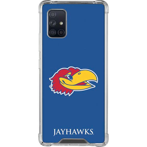 University of Kansas Jayhawks Digi Galaxy A71 5G Clear Case