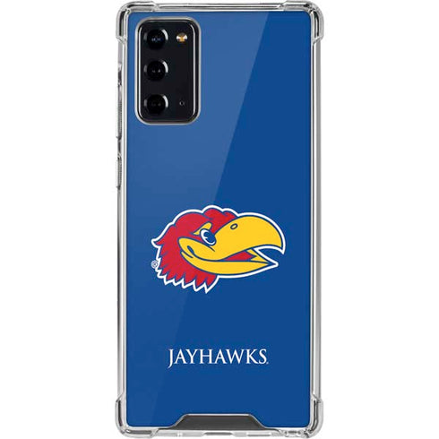 University of Kansas Jayhawks Digi Galaxy Note20 5G Clear Case