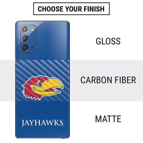 University of Kansas Jayhawks Digi Galaxy Note20 5G Skin