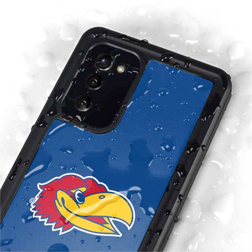 University of Kansas Jayhawks Digi Galaxy Note20 5G Waterproof Case