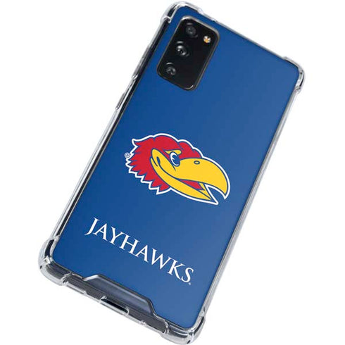 University of Kansas Jayhawks Digi Galaxy S20 FE Clear Case