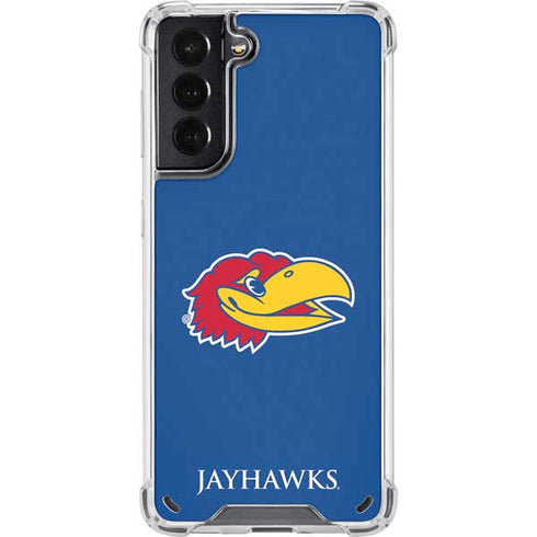 University of Kansas Jayhawks Digi Galaxy S21 5G Clear Case