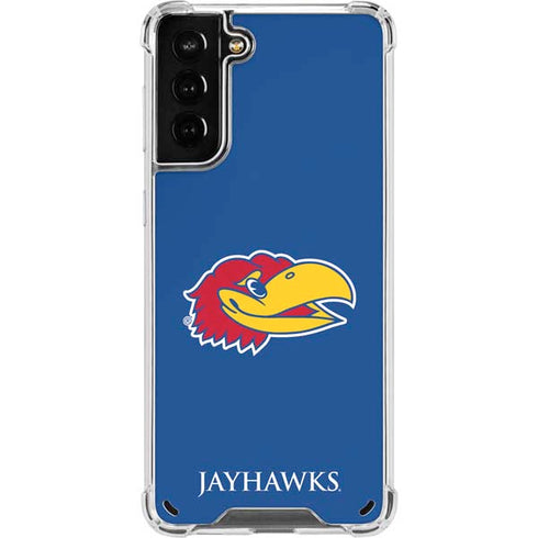 University of Kansas Jayhawks Digi Galaxy S21 Plus 5G Clear Case