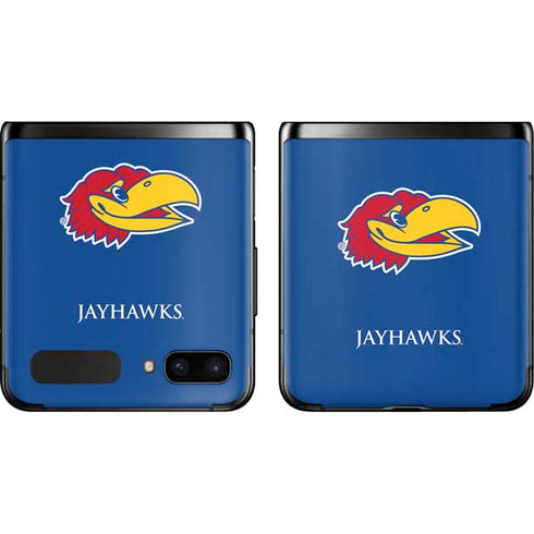 University of Kansas Jayhawks Digi Galaxy Z Flip Skin