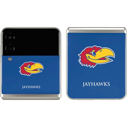 University of Kansas Jayhawks Digi Galaxy Z Flip3 5G Skin