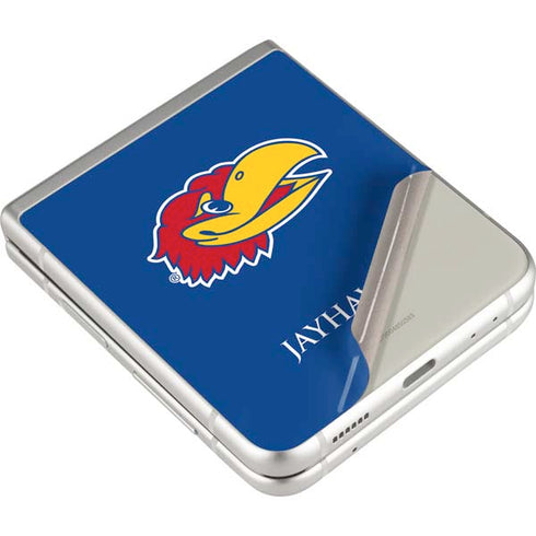 University of Kansas Jayhawks Digi Galaxy Z Flip3 5G Skin