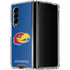 University of Kansas Jayhawks Digi Galaxy Z Fold4 5G Clear Case