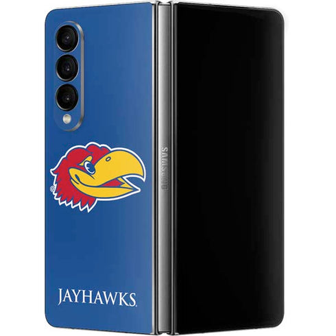 University of Kansas Jayhawks Digi Galaxy Z Fold4 5G Skin