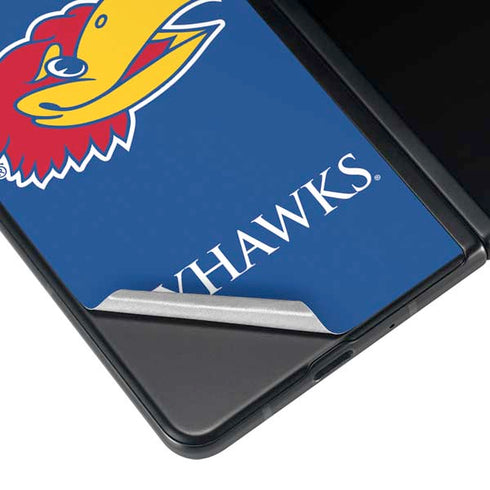 University of Kansas Jayhawks Digi Galaxy Z Fold4 5G Skin