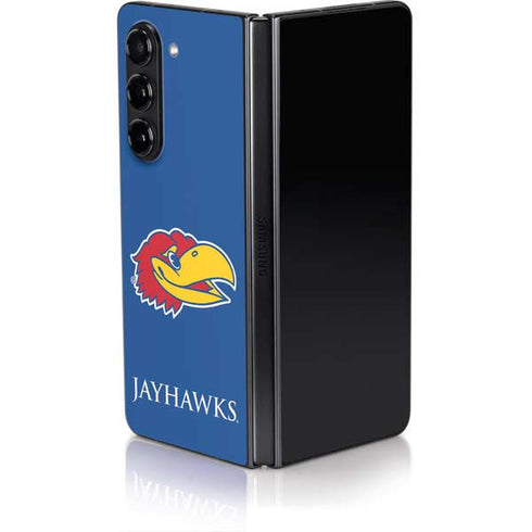 University of Kansas Jayhawks Digi Galaxy Z Fold5 5G Skin