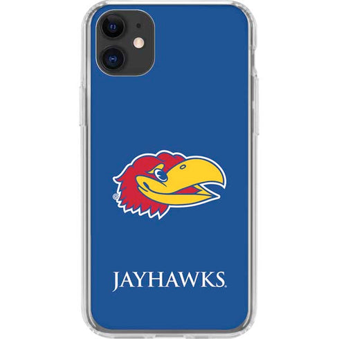 University of Kansas Jayhawks Digi iPhone 11 Clear Case