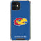 University of Kansas Jayhawks Digi iPhone 12 Clear Case