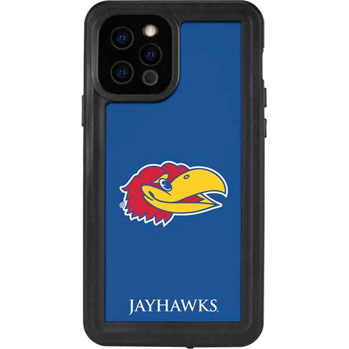 University of Kansas Jayhawks Digi iPhone 12 Pro Waterproof Case