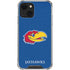 University of Kansas Jayhawks Digi iPhone 13 Clear Case