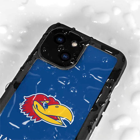 University of Kansas Jayhawks Digi iPhone 13 Mini Waterproof Case