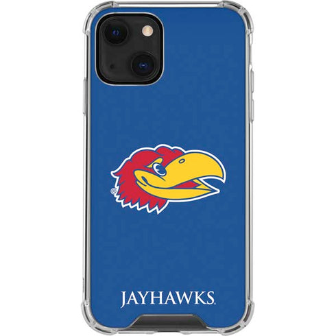 University of Kansas Jayhawks Digi iPhone 14 Clear Case