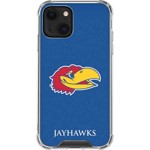 University of Kansas Jayhawks Digi iPhone 14 Plus Clear Case
