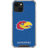 University of Kansas Jayhawks Digi iPhone 14 Plus Clear Case