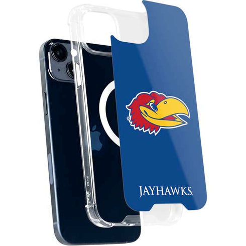 University of Kansas Jayhawks Digi iPhone 15 Plus MagSafe Case