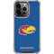University of Kansas Jayhawks Digi iPhone 14 Pro Clear Case
