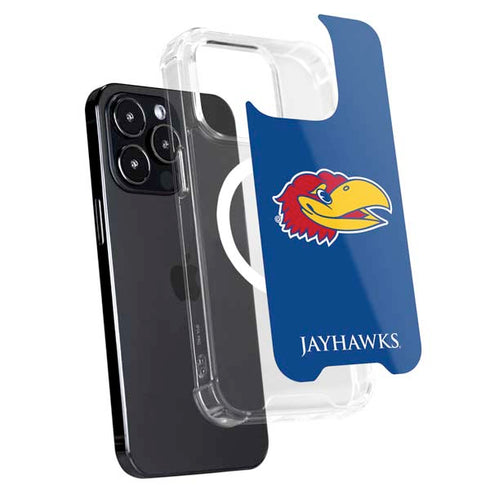 University of Kansas Jayhawks Digi iPhone 15 Pro Max MagSafe Case