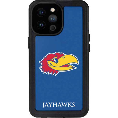 University of Kansas Jayhawks Digi iPhone 14 Pro Max Waterproof Case