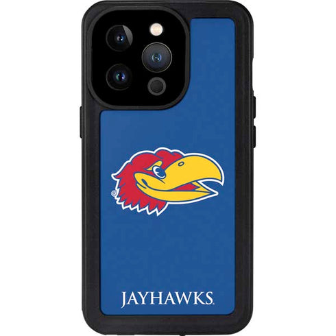 University of Kansas Jayhawks Digi iPhone 14 Pro Waterproof Case