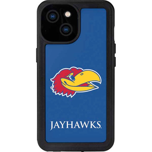 University of Kansas Jayhawks Digi iPhone 15 Waterproof Case