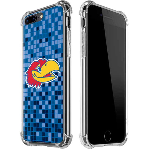 University of Kansas Jayhawks Digi iPhone 7/8 Plus Clear Case